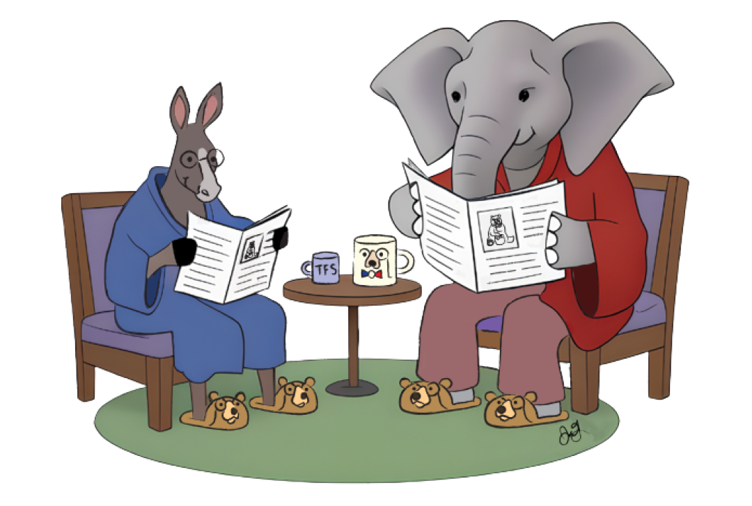 Bridge Builders Series: Donkey & Elephant Old Friends Mug