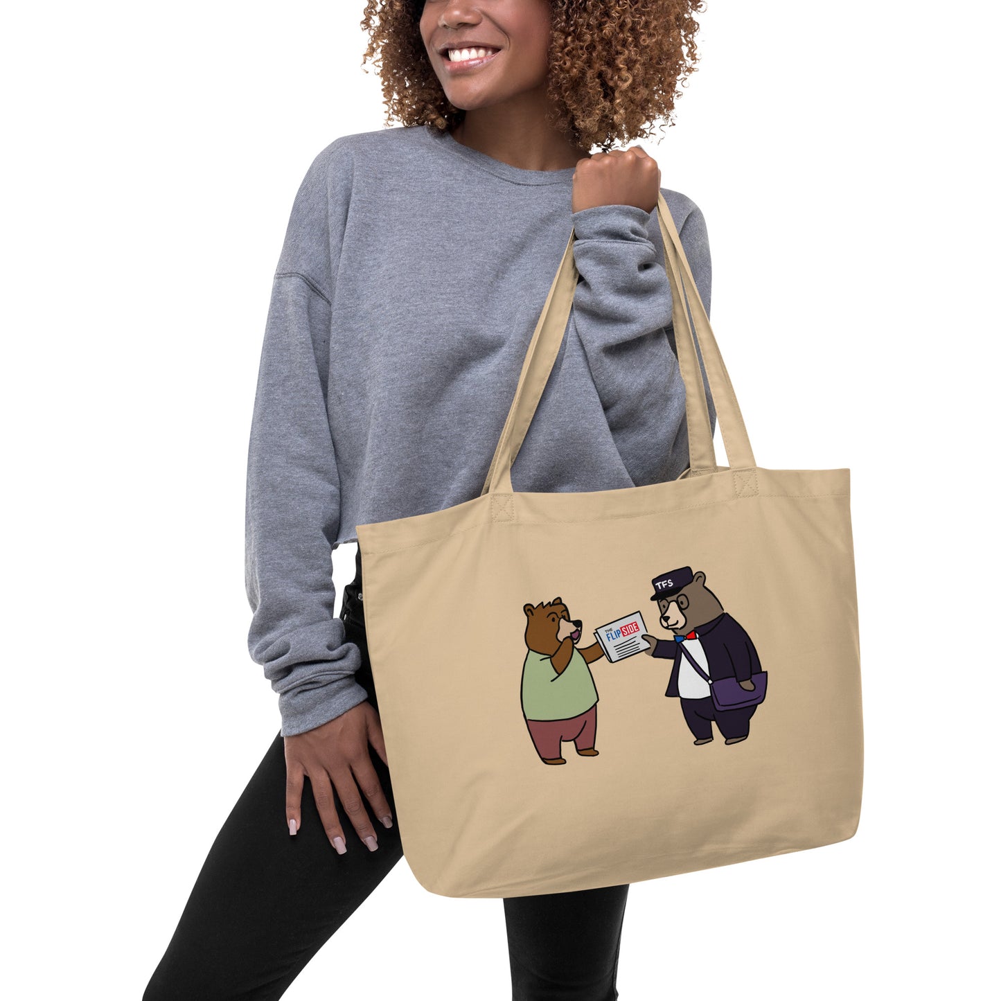 The Freedom Tote: 100% Organic Cotton