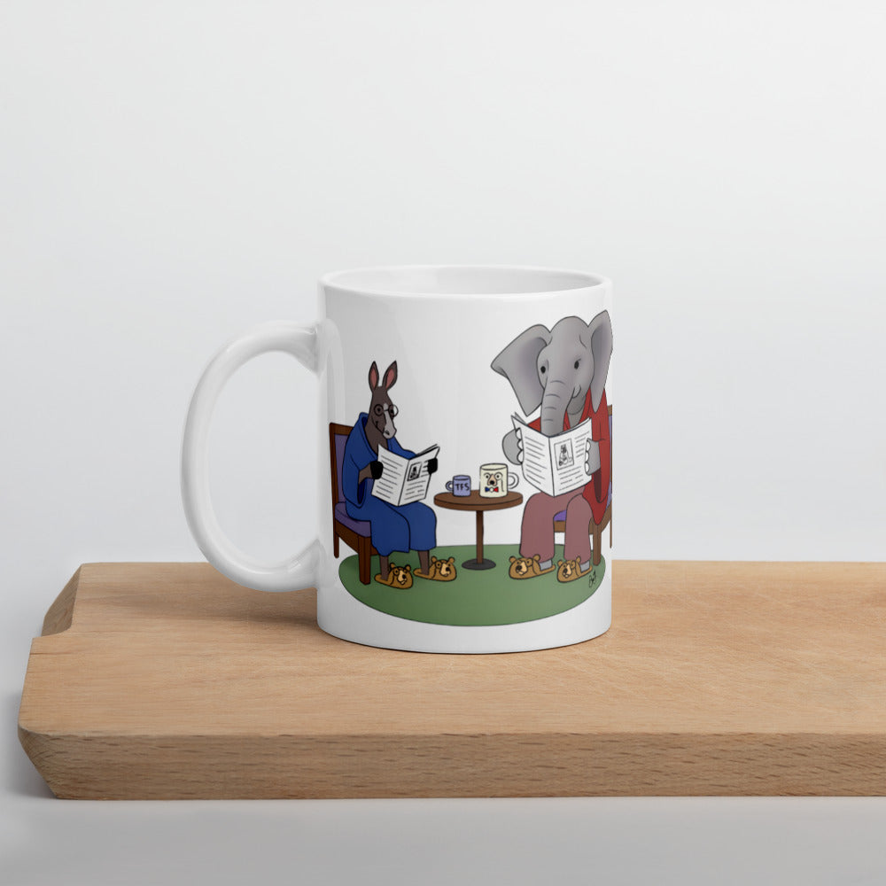 Bridge Builders Series: Donkey & Elephant Old Friends Mug