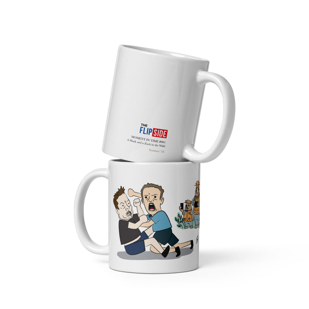 Moment in Time Series: A Musk and a Zuck in the Wild Mug