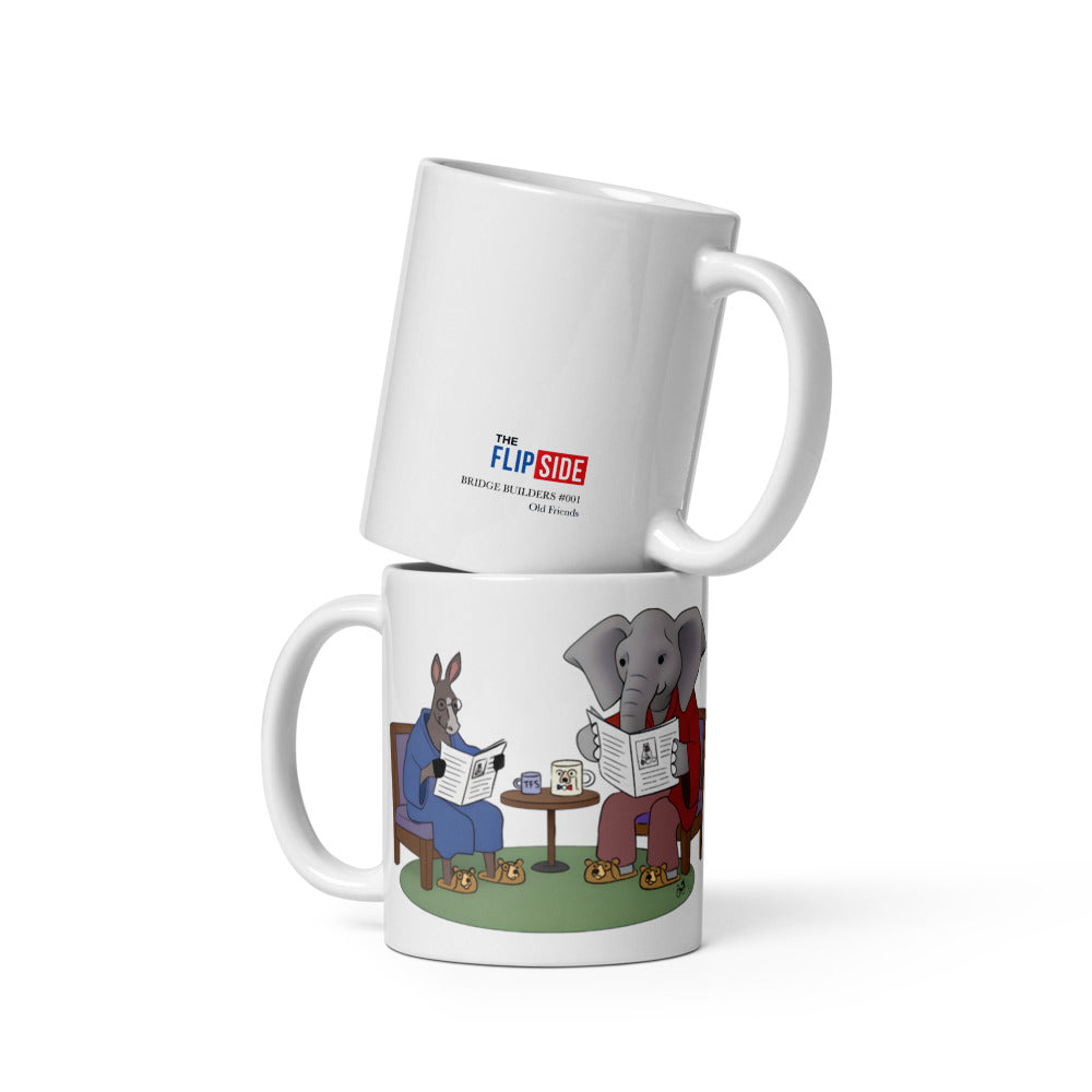 Bridge Builders Series: Donkey & Elephant Old Friends Mug