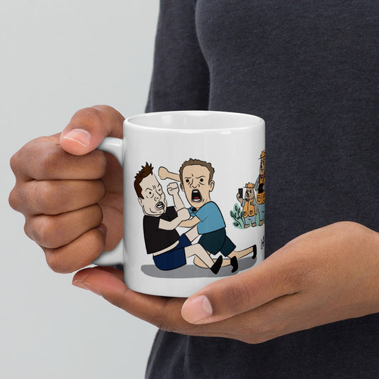 Moment in Time Series: A Musk and a Zuck in the Wild Mug