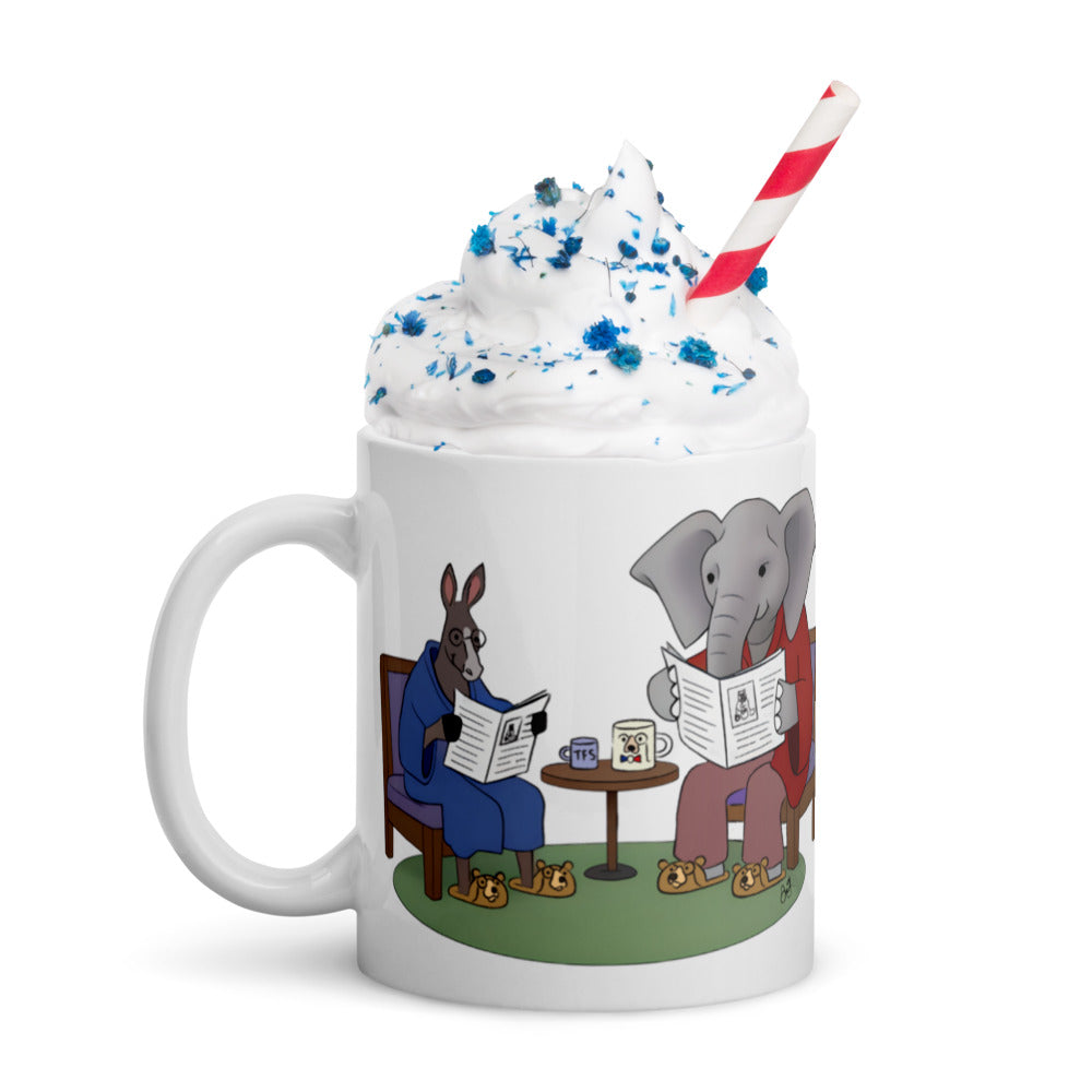 Bridge Builders Series: Donkey & Elephant Old Friends Mug